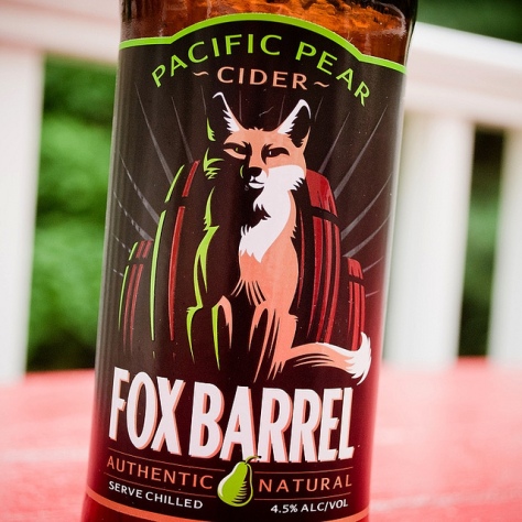 Обзор крепкого сидра. Fox Barrel Pear Cider.